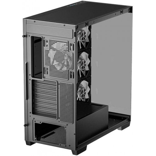 Корпус Deepcool CG580 4F черный без БП ATX 6x120mm 3x140mm 2xUSB3.0 audio bott PSU