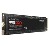Твердотельные накопители/ Samsung SSD 990 PRO, 2000GB, M.2(22x80mm), NVMe 2.0, PCIe 4.0 x4, V-NAND TLC, R/W 7450/6900MB/s, IOPs 1 400 000/1 550 000, DRAM buffer 2048MB, TBW 1200, DWPD 0.33 (12 мес.) Samsung Electronics