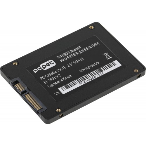 Твердотельный накопитель PC Pet SATA-III 256GB 2.5 - Высокая производительность и надежность для вашего ПК