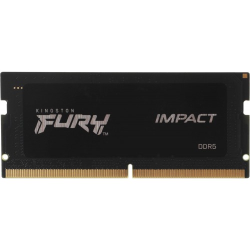 Купить оперативную память Kingston 8GB DDR5 4800MT/s CL38 SODIMM FURY Impact PnP для ноутбуков
