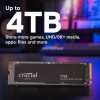 Твердотельный накопитель Crucial T705 2TB PCIe Gen5 NVMe M.2 SSD CT2000T705SSD3