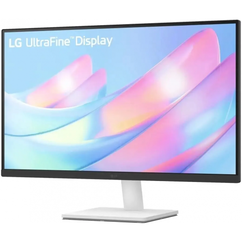 Монитор 27'' LG 27US500-W/ LG UltraFine 27US500-W 27" IPS monitor, 3840x2160, 300cd/m2, 16:9, 5мс(GtG), HDMIx2, DP, 60Hz, выход на наушники, 178/178, внешний БП, VESA 100x100mm, Tilt, white LG