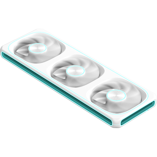 Вентилятор для корпуса Formula Air Fusion 3 Reverse ARGB 360х120x28 белый 4-pin 36.97дБ (AIR FUSION 3 WH REVERSE) Ret