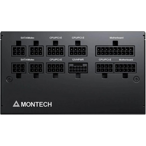 Блок питания Montech ATX 750W CENTURY GOLD G5 80+ Gold с 10xSATA и 120mm вентилятором - Высокая эффективность и надежность