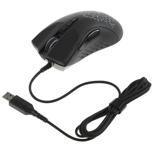 Мышь A4Tech Bloody A90 черный оптическая 6200dpi USB 8but