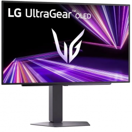 МониторLG 27GX704A-B 26.5''/ LG 27GX704A-B 26.5'', 2560x1440, OLED, 178x178, 275nit, 240Hz, 0.03ms, 2HDMI/DP, 2USB-A, LTSP, ExtPWR, 100x100VESA, Фиолетово-серый, 1y