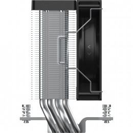 Кулер для процессора/ CPU Cooler Ocypus Gamma A40 BK ARGB Digital (200W, 4-pin PWM, LED temp., 133mm, Al/Cu, 4x6mm, ARGB, 1x100mm, 41CFM, 29.5dBA, 2400RPM, S: 1851/1700/1200/115X, AM5/AM4, black)