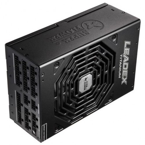 блок питания 1600 Ватт/ Power Supply Super Flower Leadex Titanium, 1600W, ATX, 140mm, 14xSATA, 9xPCI-E(6+2), 5xPCI-E(6), APFC, 80+ Titanium, Full Modular Super Flower