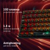 Клавиатура Оклик 915GK механическая для геймеров, черная, USB, кабель 1.8 м - идеальный выбор для комфортной игры