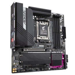 Материнская плата/ MB GIGABYTE AMD B650 sAM5, 4xDDR5(192GB), HDMI 2.1/DP, 2xPCIe 4.0x16, 1xLAN (2.5GbE), 4xSATA 6Gb/s, 2xM.2, 1xUSB-C, 7xUSB 3.2, 4xUSB 2.0, mATX