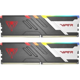 Оперативная память DDR5 2x16Gb 7200MHz Patriot PVVR532G720C34K Viper Venom RGB RTL Gaming PC5-57600 CL34 DIMM 288-pin 1.45В kit с радиатором Ret [PVVR532G720C34K]