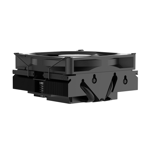 Кулер для процессора/ CPU Cooler SAMA U40 (130W, 4-pin PWM, 47mm, 4x6mm, 1x90mm, 38.18CFM, 34dBA, 2800RPM, S: 1851/1700/1200/115X, AM5/AM4, black) SAMA