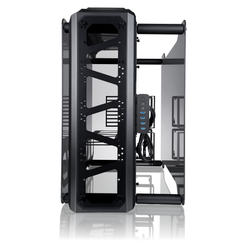 Корпус без блока питания/ Case Raijintek ENYO, Full-Tower, TG, no fans, 4xUSB-A 3.0, SSI-EEB, E-ATX, ATX, mATX, mITX Black RAIJINTEK CO LTD