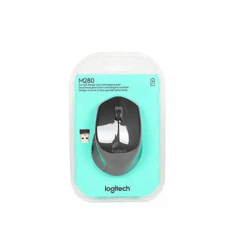 Купить беспроводную мышь Logitech M280 серого цвета – идеальный выбор для комфорта и точности.