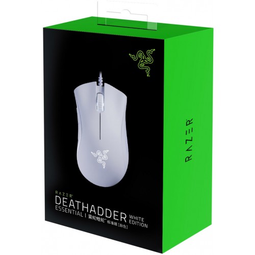 Игровая мышь Razer DeathAdder Essential - White Ed./ Razer DeathAdder Essential - White Ed. Gaming Mouse Razer