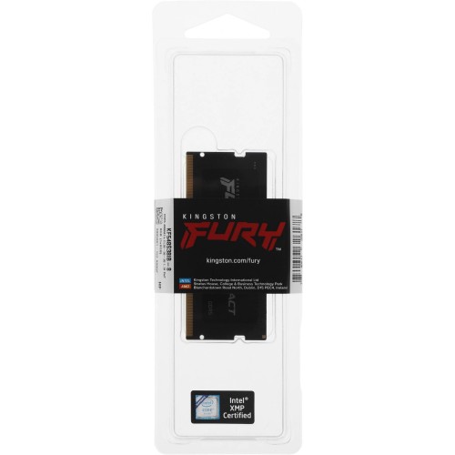 Купить оперативную память Kingston 8GB DDR5 4800MT/s CL38 SODIMM FURY Impact PnP для ноутбуков