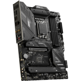 Материнская плата/ MB MSI INTEL B760 s1700, 4xDDR5(256GB), HDMI 2.1/DP, 1xPCIe 5.0x16, 1xPCIe 3.0x16, 1xPCIe 4.0, 1xLAN (2.5GbE), Wi-Fi, BT, 4xSATA 6Gb/s, 3xM.2, 1xUSB-C, 4xUSB 3.2, 4xUSB 2.0, ATX