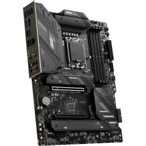 Материнская плата/ MB MSI INTEL B760 s1700, 4xDDR5(256GB), HDMI 2.1/DP, 1xPCIe 5.0x16, 1xPCIe 3.0x16, 1xPCIe 4.0, 1xLAN (2.5GbE), Wi-Fi, BT, 4xSATA 6Gb/s, 3xM.2, 1xUSB-C, 4xUSB 3.2, 4xUSB 2.0, ATX MSI