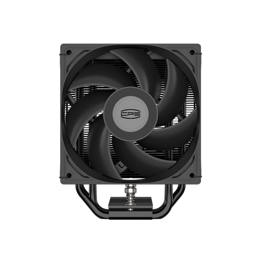 Кулер для процессора/ CPU Cooler PCCooler RT500 TC BK (245W, 4-pin PWM, 152mm, Al/Cu, 5x6mm, 1x120mm, 73.32CFM, 34.9dBA, 2200RPM, S: 1851/1700/1200/115X, AM5/AM4, black)
