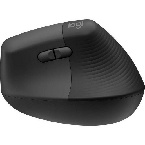 Купить графитовую беспроводную мышь Logitech Lift 4000dpi с тихими кнопками для ноутбука