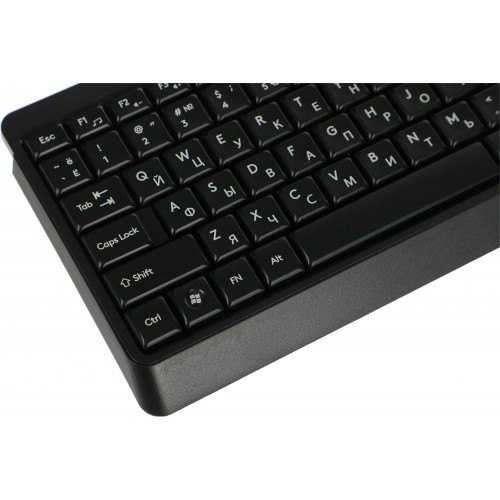 Клавиатура A4Tech FK15 черная USB с кабелем 1.5 м - надежный выбор для вашего компьютера
