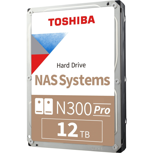 Купить жесткий диск Toshiba N300 Pro NAS 12TB 7200 об/мин SATA3 для надежного хранения данных