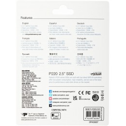 Твердотельный накопитель Patriot SATA-III 512GB P220S512G25 P220 2.5" [P220S512G25]