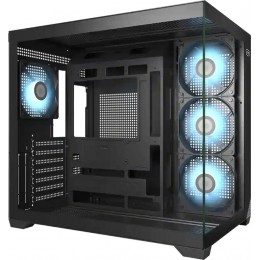 Корпус PcCooler C3T700 BK черный без БП ATX 10x120mm 6x140mm 1xUSB3.0 1xUSB3.1 audio bott PSU