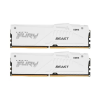 Купить оперативную память Kingston 32GB DDR5 6000MT/s CL30 DIMM (2 шт) FURY Beast White RGB EXPO