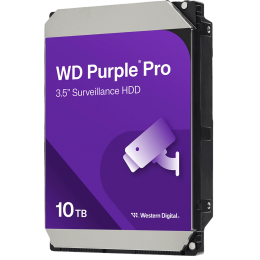 Жесткий диск/ HDD WD SATA3 10Tb Purple Pro 7200 512Mb 1 year warranty