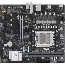 Материнская плата Asus A620M-F GAMING WIFI Socket AM5 AMD A620 2xDDR5 mATX AC`97 8ch(7.1) 2.5Gg RAID+HDMI