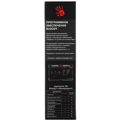 Мышь A4Tech Bloody A90 черный оптическая 6200dpi USB 8but