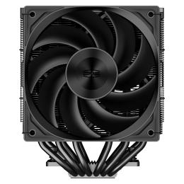 Кулер для процессора/ CPU Cooler PCCooler RZ620 BK (260W, 4-pin PWM, 157.5mm, Al/Cu, 6x6mm, 2x120mm, 86.73CFM, 32dBA, 2000RPM, S: 1851/1700/1200/115X, AM5/AM4, black)