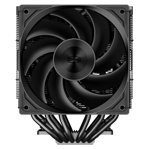 Кулер для процессора/ CPU Cooler PCCooler RZ620 BK (260W, 4-pin PWM, 157.5mm, Al/Cu, 6x6mm, 2x120mm, 86.73CFM, 32dBA, 2000RPM, S: 1851/1700/1200/115X, AM5/AM4, black) PcCooler