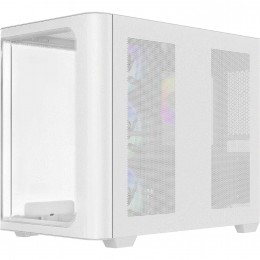 Корпус ПК без блока питания/ Case Ocypus Iota C70 Curve WH ARGB, Midi-Tower, TG, 4x120mm ARGB, 2xUSB-A 3.0 + 1xUSB-C 3.1, ATX, mATX, mITX White