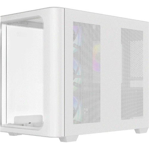 Корпус ПК Ocypus Iota C70 Curve WH ARGB - Midi-Tower с 4x120mm ARGB, USB-C 3.1 и поддержкой ATX/mATX/mITX