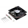 Вентилятор Zalman ZM-F2 Plus (SF) 90x90x25 мм - Черный 3-pin, 23 дБ для Корпуса