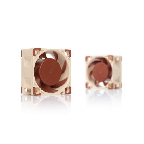 Кулер для корпуса/ Case Cooler Noctua NF-A4x20 PWM (40x40x20mm, 4-pin PWM, 5.53CFM, 14.9dBA, 5000RPM, Beige/Brown)