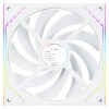 Кулер для корпуса/ Case Cooler Thermalright TL-M14W (140x144x25mm, 4-pin PWM, ARGB, 88.75CFM, 23.7dBA, 1500RPM, White)