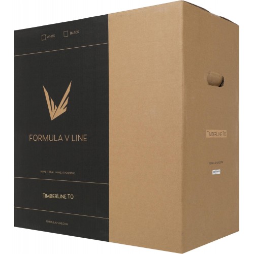 Корпус ATX Formula TimberLine T0 белый с поддержкой 6 вентиляторов и USB 3.0