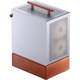 Корпус без блока питания/ Case JONSBO T7, Mini-Tower, TG, no fan, 1xUSB-A 3.0 + 1xUSB-C 3.2, mATX, mITX Silver