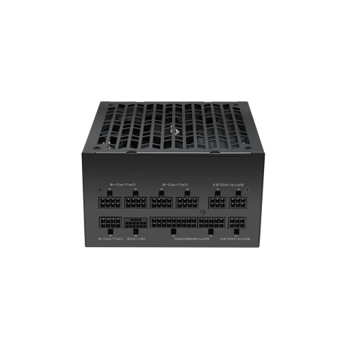 Блоки питания/ Power Supply SAMA G1000 Black (HAT-1000yzB1G), 1000W 80+ Gold (ATX, 3.1, PCIe 5.0, Full modular, 1x24(20+4)pin mesh 550mm, 2xCPU 8(4+4)pin 700mm, 3xPCIe*2 8(6+2)pin 600mm, 1x12VHPWR PCIe 5.1 12+4pin 600W 600mm, 4xSATA*3 450+150+150+150mm, 4