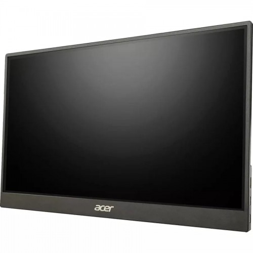 Монитор/ Acer PM161QJbmiuux 15,6'', UltraThin Black, 16:9, IPS, 1920x1080, 6ms, 250cd, 60Hz, mini HDMI, 2xType-C, Speakers 1Wx2, FreeSync, HDR 10, Vesa:100x100