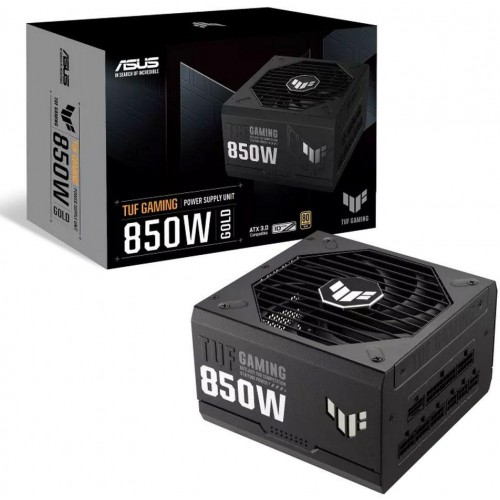 Блок питания ASUS ATX 850W Tuf-gaming 850B 80+ gold (20+4pin) APFC 135mm fan 5xSATA Cab Manag RTL [90YE00S2-B0NA00]