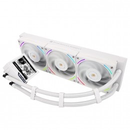 Водяное охлаждение для процессора/ Water Cooling System Thermalright Mjolnir Vision 360 (360mm, LED, White, ARGB/ Fans: 3x120mm, 69CFM, 27dBA, 2150RPM/ Pump height 65mm, Rad thickness 27mm/ S: 1700, 1200, 1851, 115X, 2011, 2066, AM5, AM4)