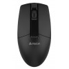 Мышь A4Tech G3-330NS черный оптическая 1200dpi silent беспров. USB 3but