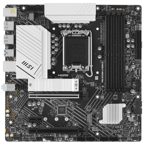 Материнская плата PRO B760M-A DDR4 II: Высокая производительность и надежность для вашего ПК