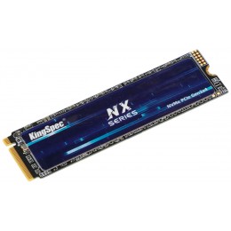 Твердотельный накопитель/ Kingspec SSD NX-256 2280, 256GB, M.2(22x80mm), NVMe, PCIe 3.0 x4, 3D TLC, R/W 3200/1600MB/s, IOPs 380 000/320 000, TBW 250, DWPD 0.89 (3 года)