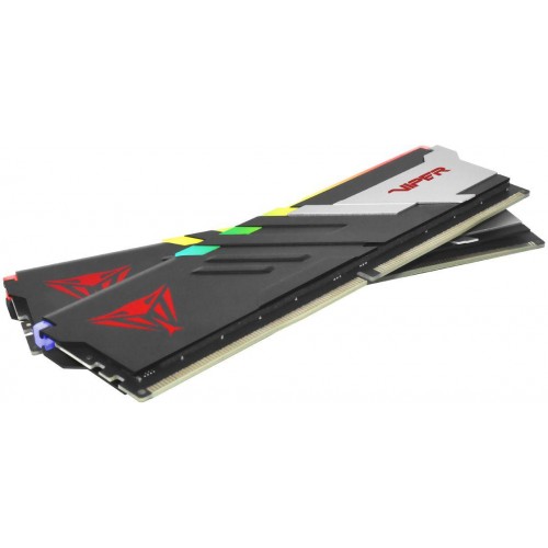 Купить оперативную память DDR5 2x16Gb 7200MHz Patriot Viper Venom RGB для игрового ПК с радиатором - PVVR532G720C34K