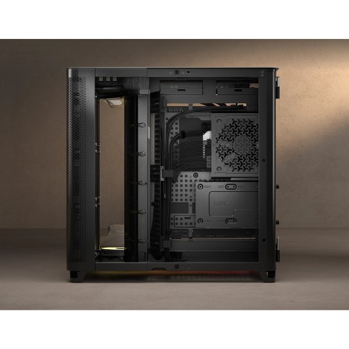 Купить Корпус Corsair AIR 5400 RS-R ARGB Midi-Tower с 3 ARGB вентиляторами и поддержкой E-ATX, ATX, mATX, mITX в черном цвете